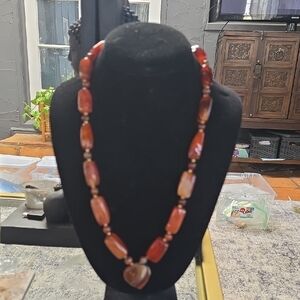 Elegant Gemstone Beaded Necklace